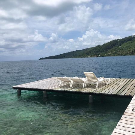 Pension Hibiscus Tahaa Uturoa Bagian luar foto