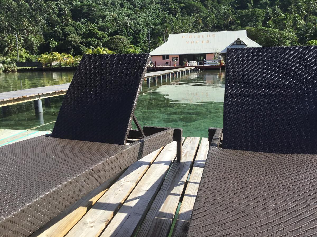 Pension Hibiscus Tahaa Uturoa Bagian luar foto