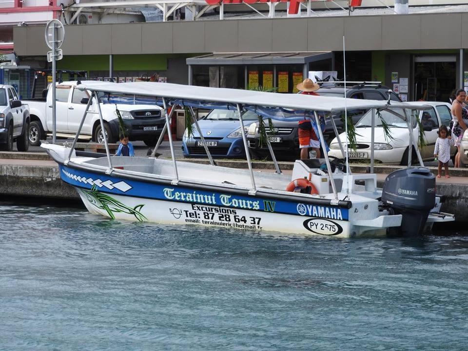 Pension Hibiscus Tahaa Uturoa Bagian luar foto